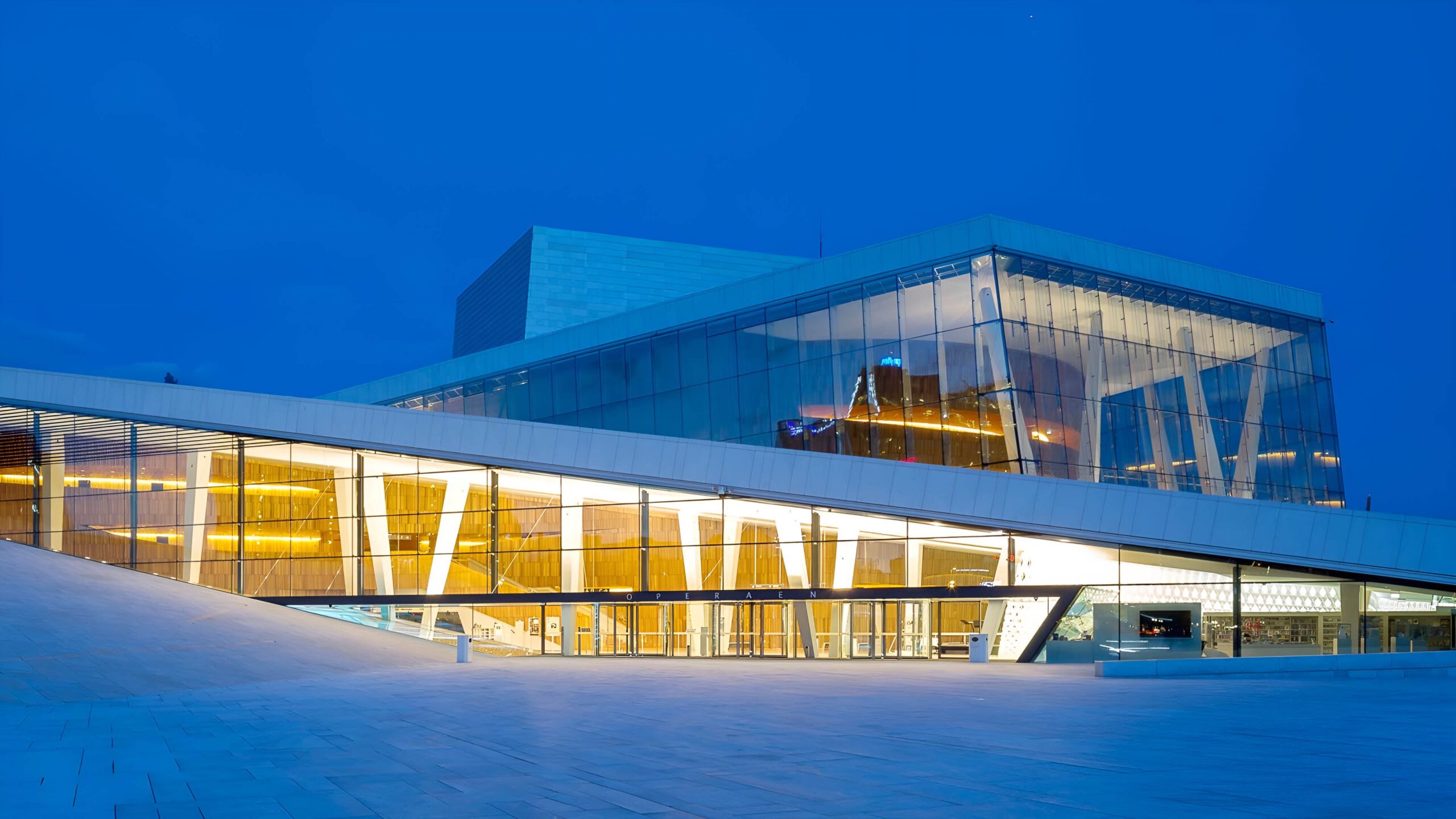 Exterior view of a modern high-rise featuring custom aluminum and glass facade systems.